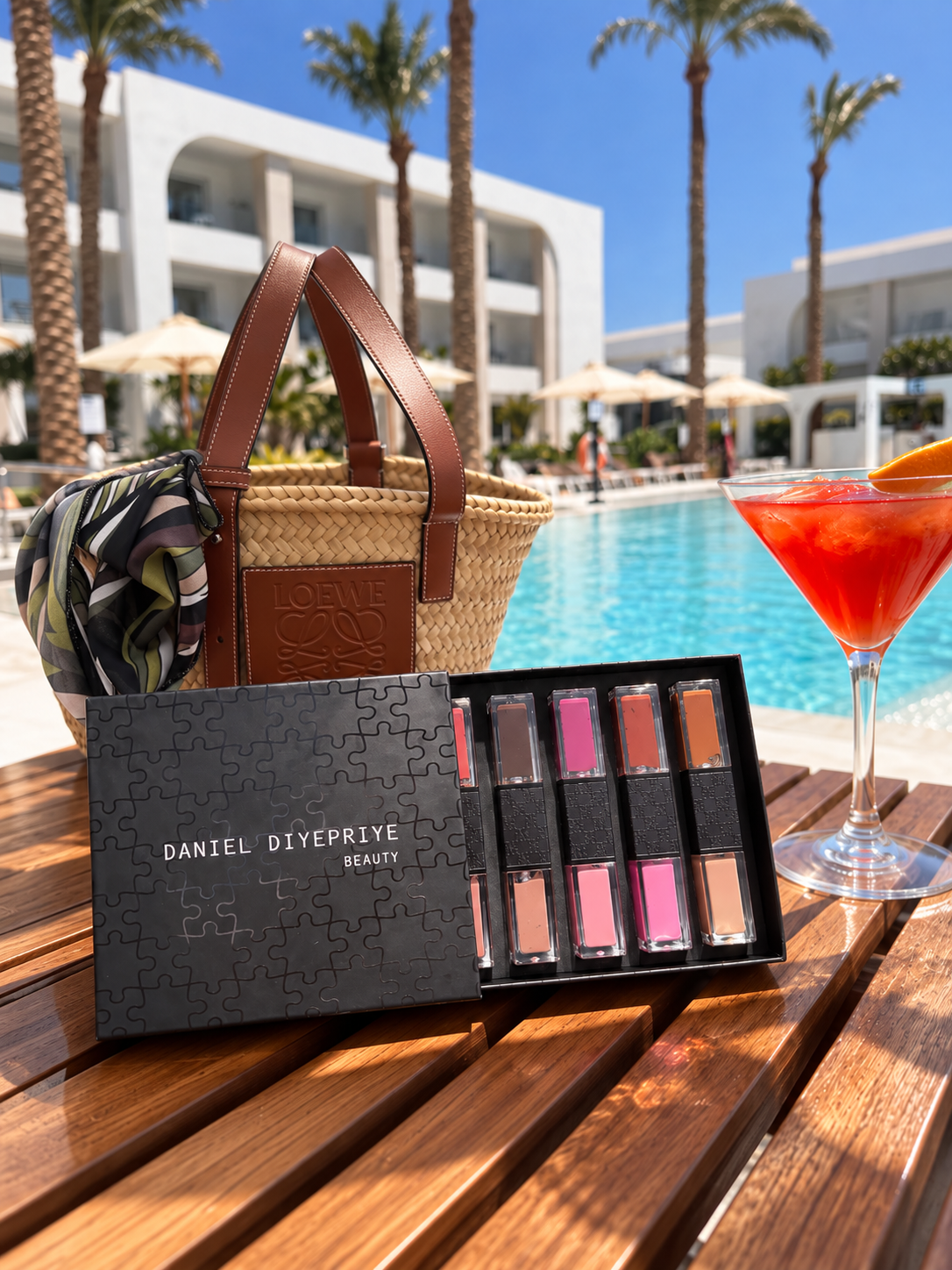 Daniel Diyepriye Beauty – 5 Piece Gloss Kit