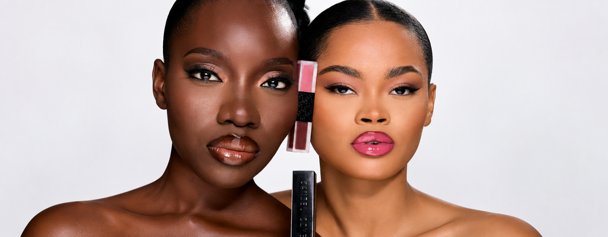 Daniel Diyepriye Beauty lip campaign