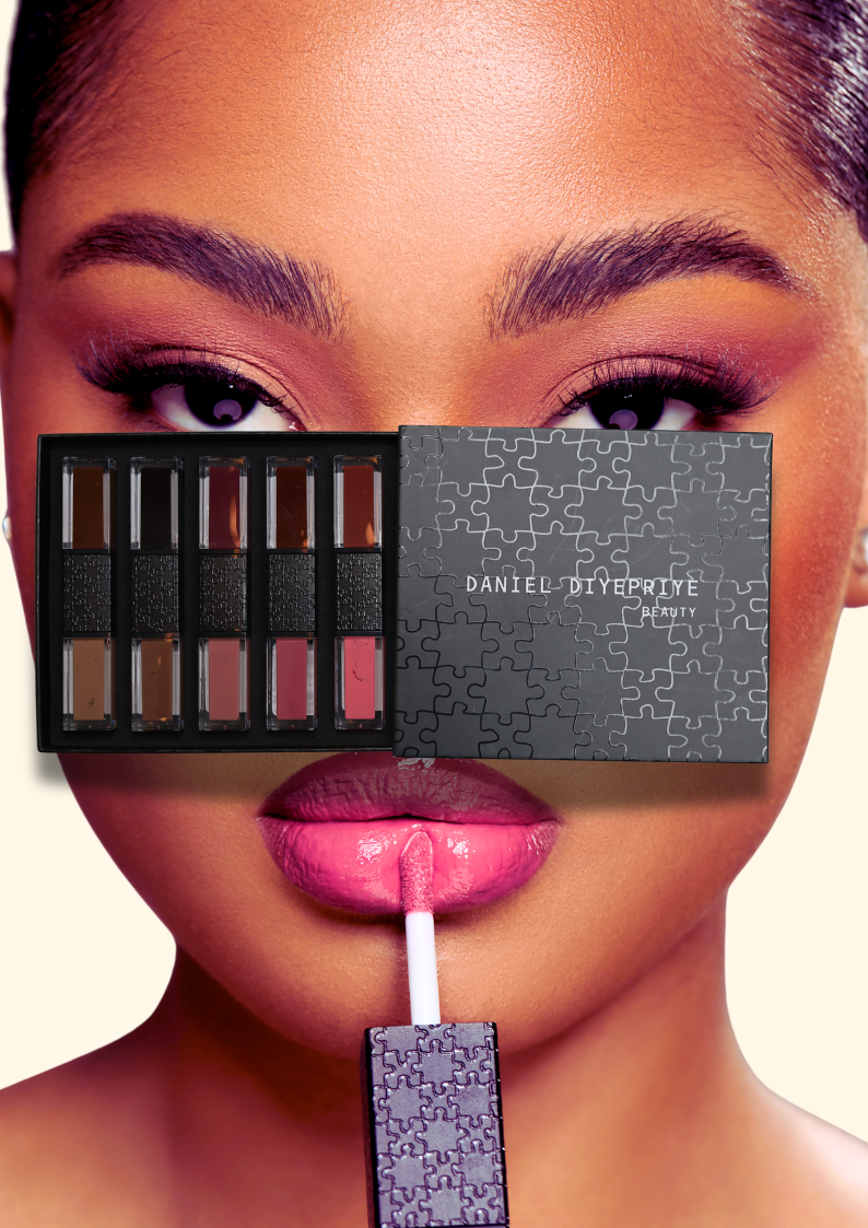 Daniel Diyepriye Beauty – 5 Piece Gloss Kit